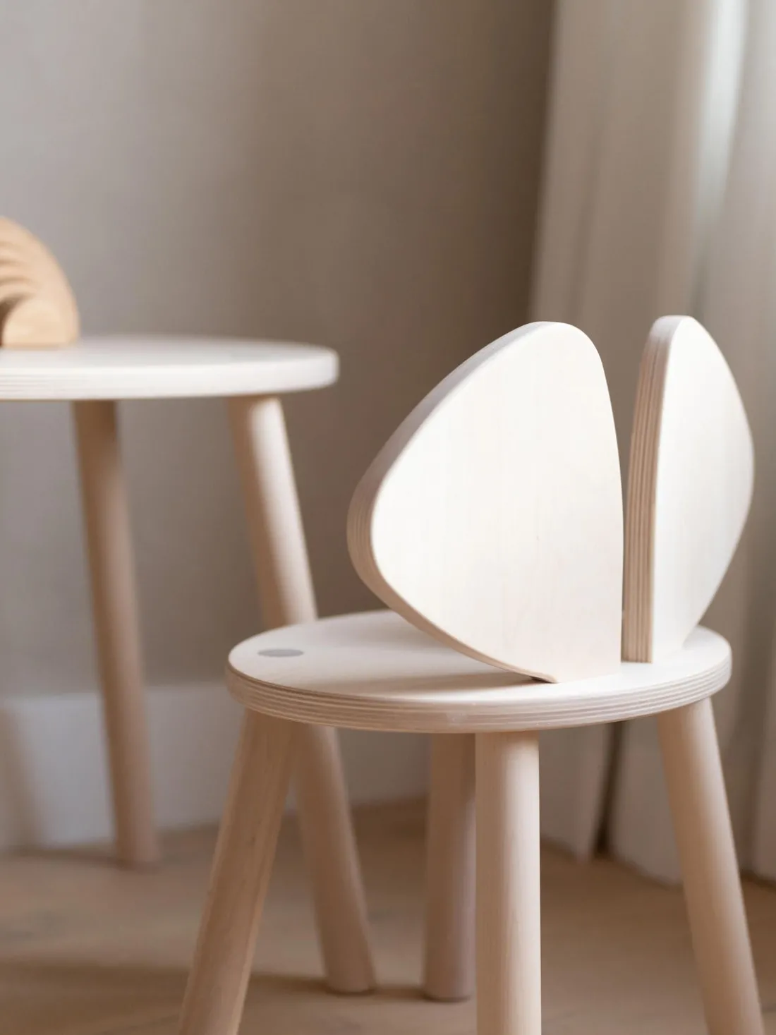 Set de mesa infantil con silla Mouse, 2 pzas.