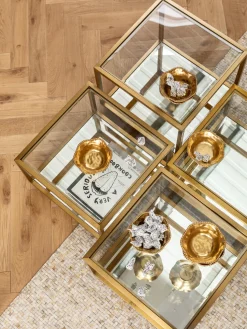 Set de mesas de centro Luigi, 4 uds.