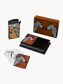 Set de naipes Zebra