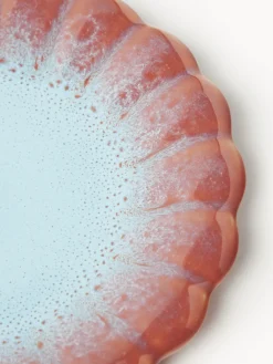 Set de platos postre artesanales Marguerite, 4 uds.