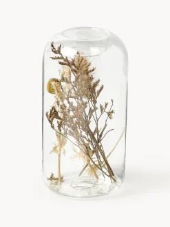 Set de portavelas con flores secas Eleonora, 2 uds.