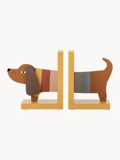 Set de sujetalibros de madera Charlie, 2 pzas.