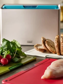 Set de tablas de cortar con soporte Folio, 5 pzas.