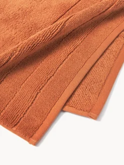 Set de toallas con borde a rayas Luxe, tamaños diferentes