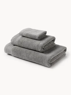 Set de toallas de algodón ecológico Premium, tamaños diferentes