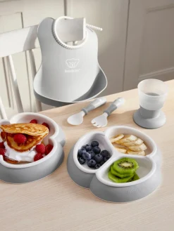 Set de vajilla infantil Bliss con babero, 8 pzas.