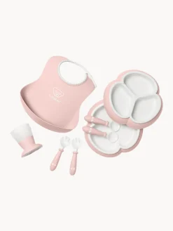 Set de vajilla infantil Bliss con babero, 8 pzas.