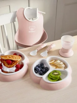 Set de vajilla infantil Bliss con babero, 8 pzas.