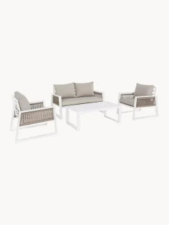 Set lounge de exterior Captiva, 4 pzas.