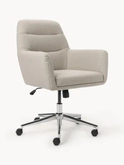 Silla de escritorio con reposabrazos Benson, altura regulable