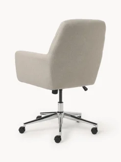 Silla de escritorio con reposabrazos Benson, altura regulable