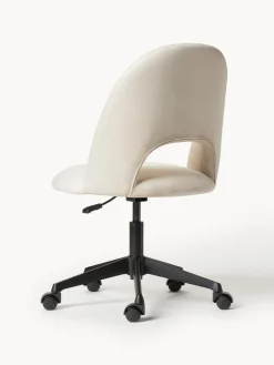 Silla de escritorio de terciopelo Rachel, altura regulable