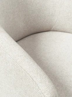 Silla de escritorio tapizada regulable en altura Einara