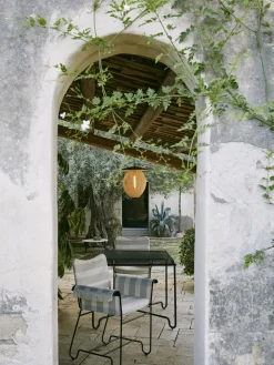 Silla de jardín con flecos Tropique