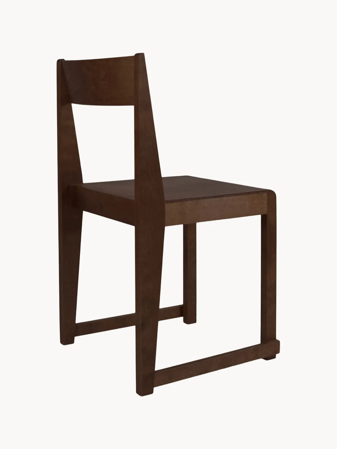 Silla de madera de abedul 01