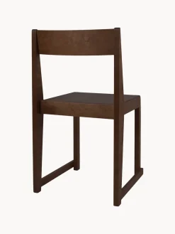 Silla de madera de abedul 01