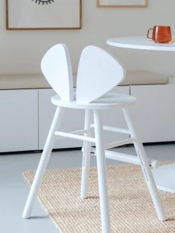 Silla infantil de madera de roble Mouse
