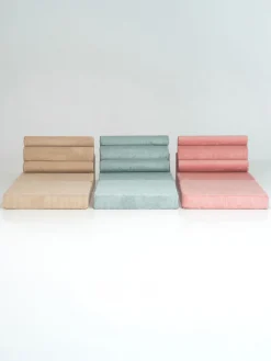 Silla infantil plegable artesanal de pana Flipster