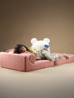 Silla infantil plegable artesanal de borreguillo Flipster