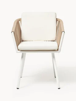 Sillas con reposabrazos de jardín Malo, 2 uds.