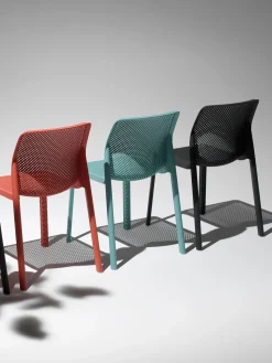 Sillas de jardín apilables Bit, 2 uds.