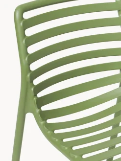 Sillas de jardín apilables Doga, 2 uds.