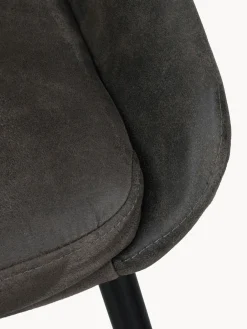 Sillas tapizadas en cuero sintético Sierra, 2 uds.