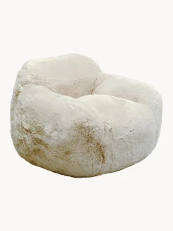 Sillón artesanal de piel sintética Mika