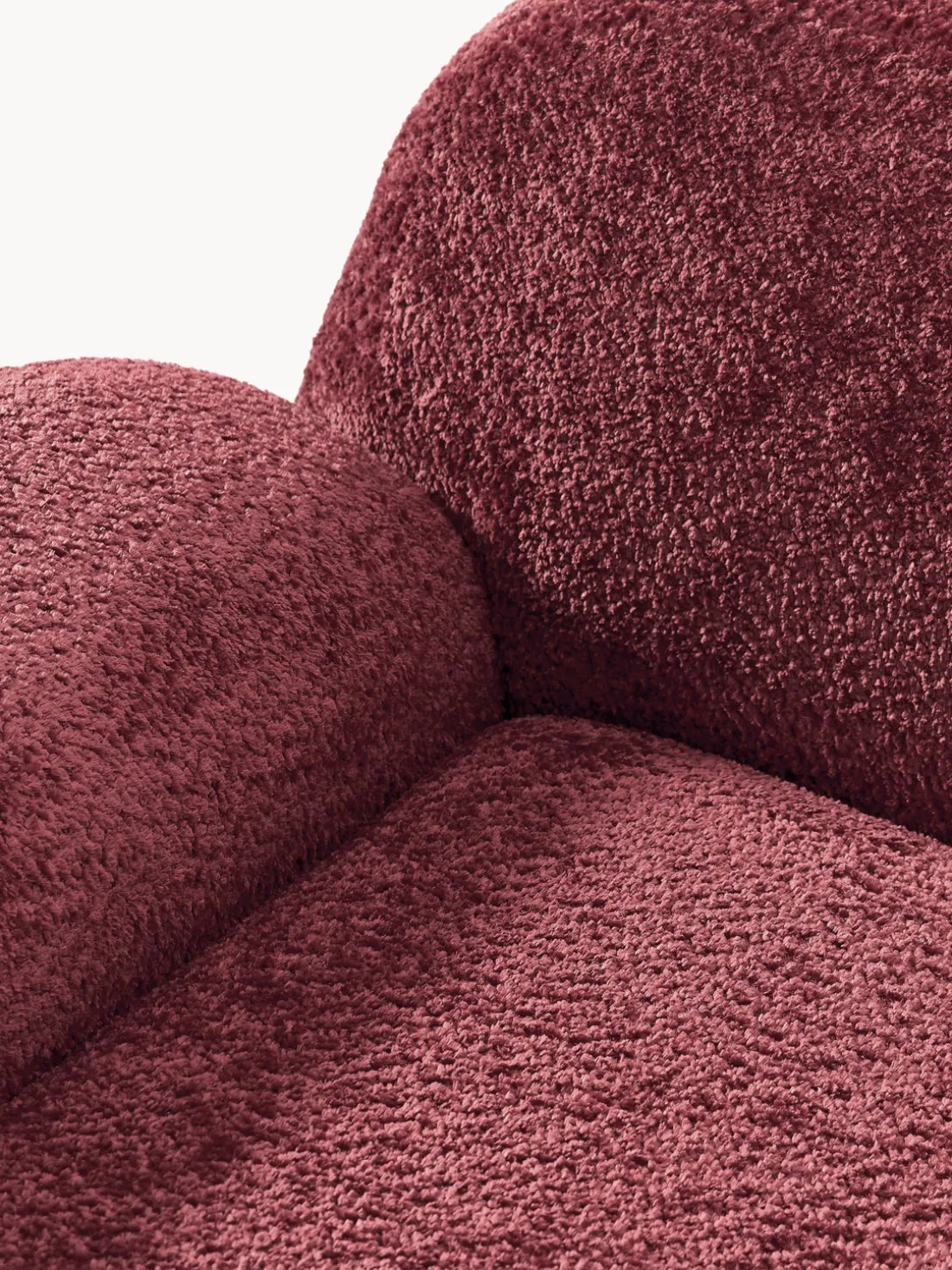 Sillón de borreguillo bouclé Wolke