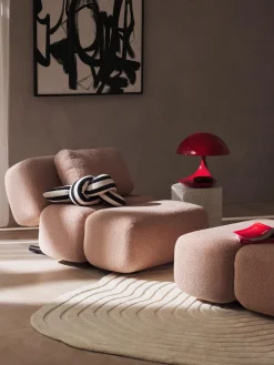 Sillón de borreguillo Caterpillar