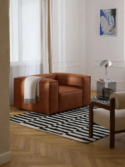 Sillón de cuero reciclado Lennon