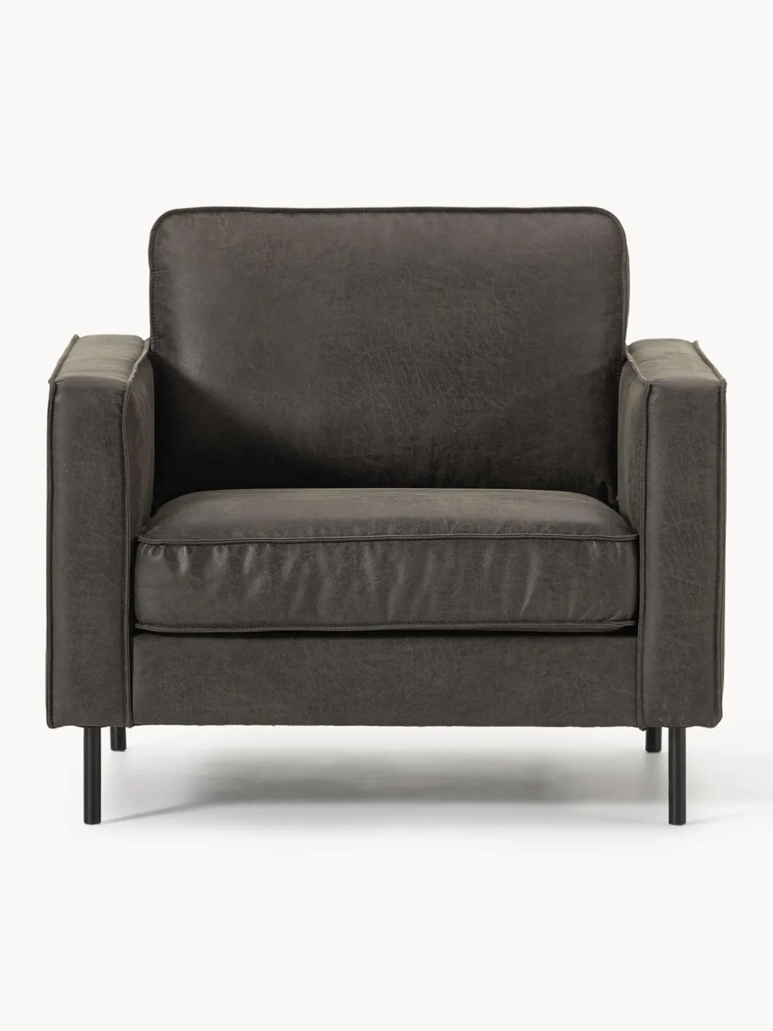 Sillón de cuero reciclado Hunter