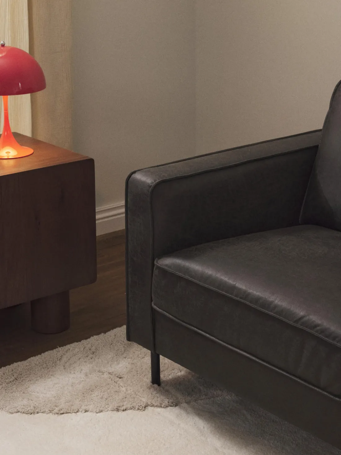 Sillón de cuero reciclado Hunter