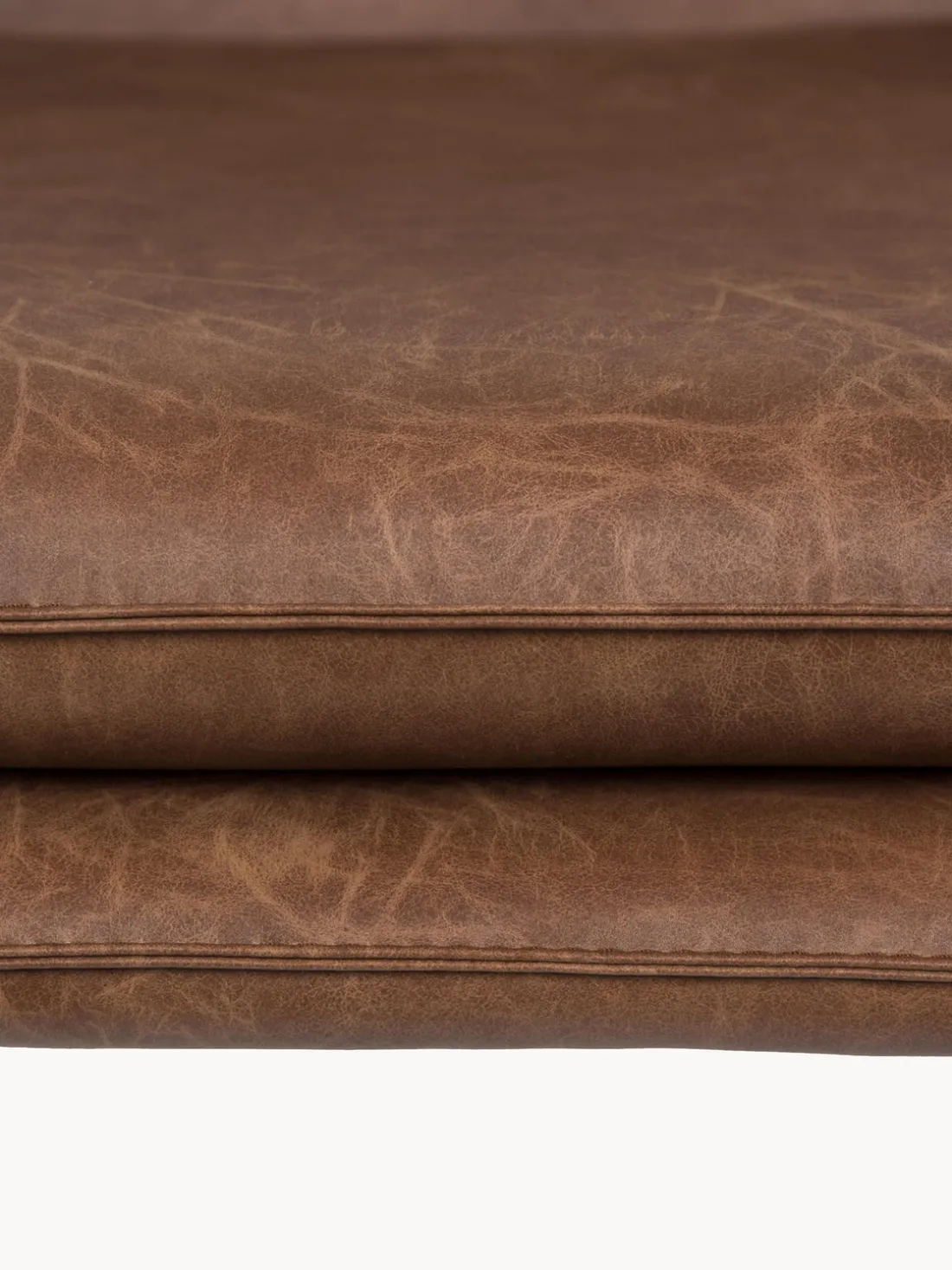 Sillón de cuero sintético Bon