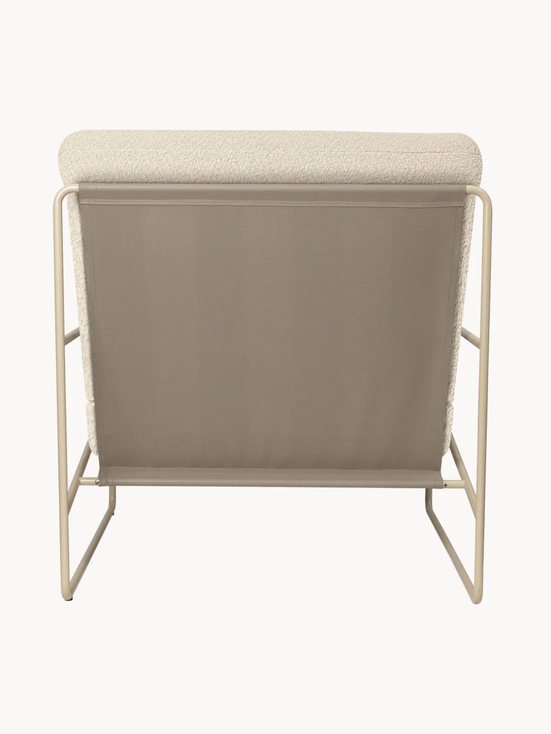 Sillón de jardín en tejido bouclé Desert