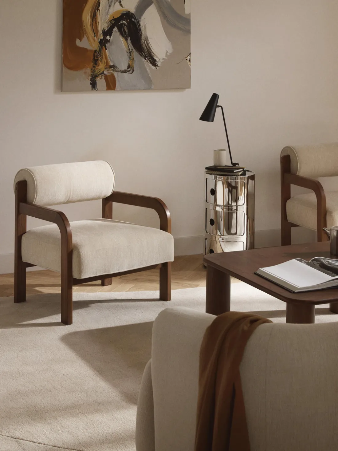 Sillón de madera de fresno Raymond