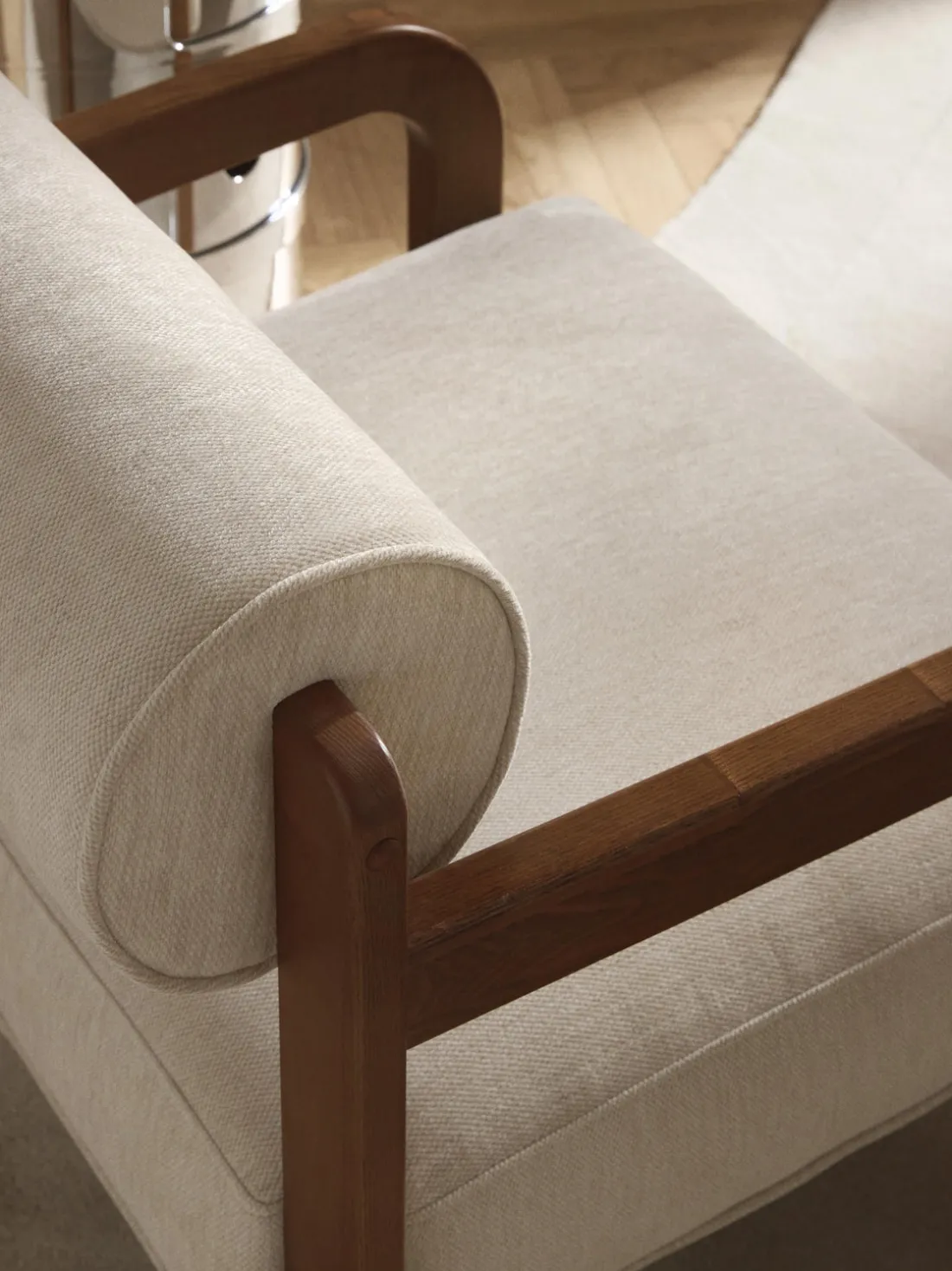 Sillón de madera de fresno Raymond