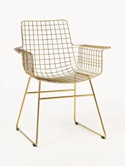 Sillón de metal Wire