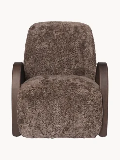 Sillón de piel de oveja Buur