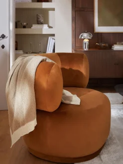 Sillón de terciopelo Cori