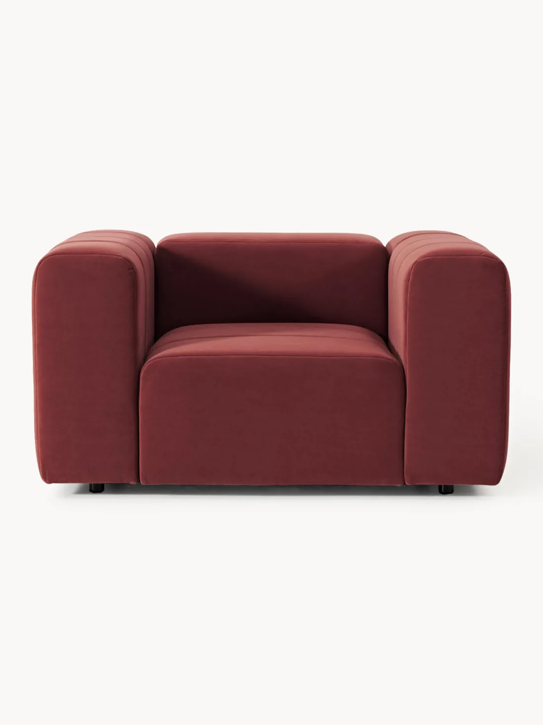 Sillón de terciopelo Lena