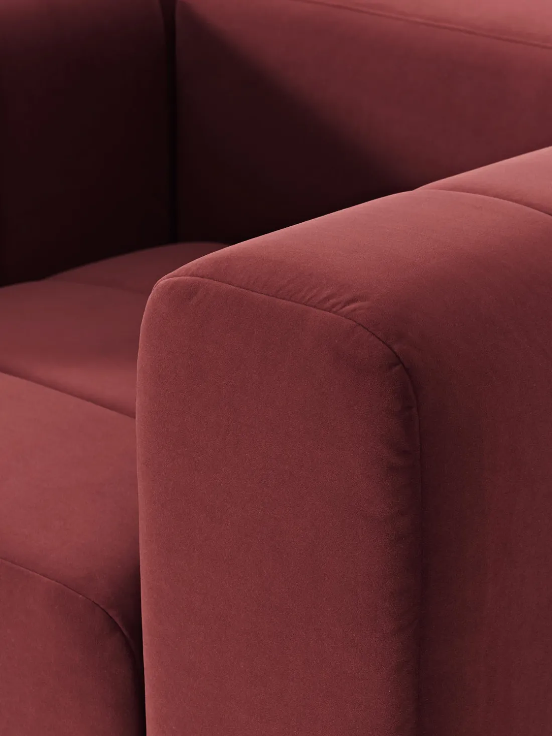 Sillón de terciopelo Lena