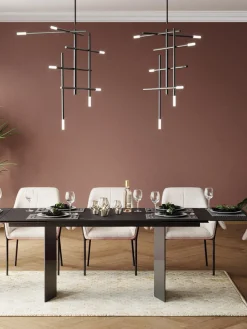 Sillón en tejido bouclé Bess