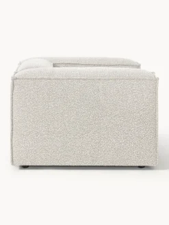 Sillón en tejido bouclé Lennon