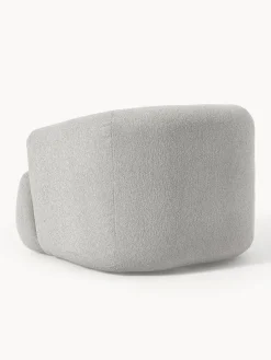 Sillón en tejido bouclé Sofia