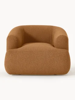 Sillón en tejido bouclé Sofia