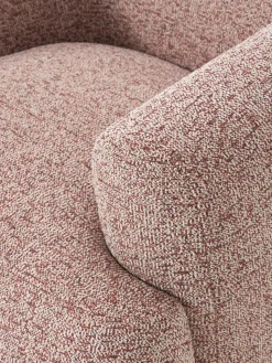 Sillón en tejido bouclé Sofia