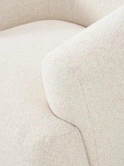 Sillón en tejido bouclé Sofia
