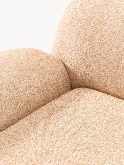 Sillón en tejido bouclé Wolke