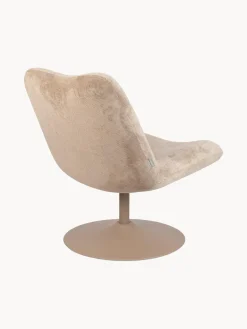 Sillón giratorio de pana Bubba